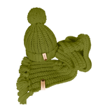 Merino Beanie & Scarf Crochet Kit Set