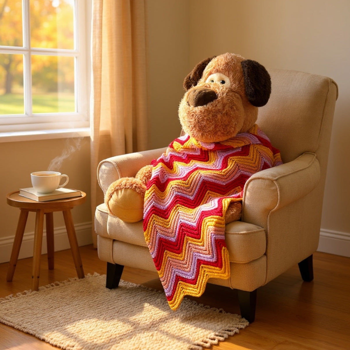 Baby Love Ripple Blanky – Crochet Baby Blanket DIY Kit for Beginners | The Hookery