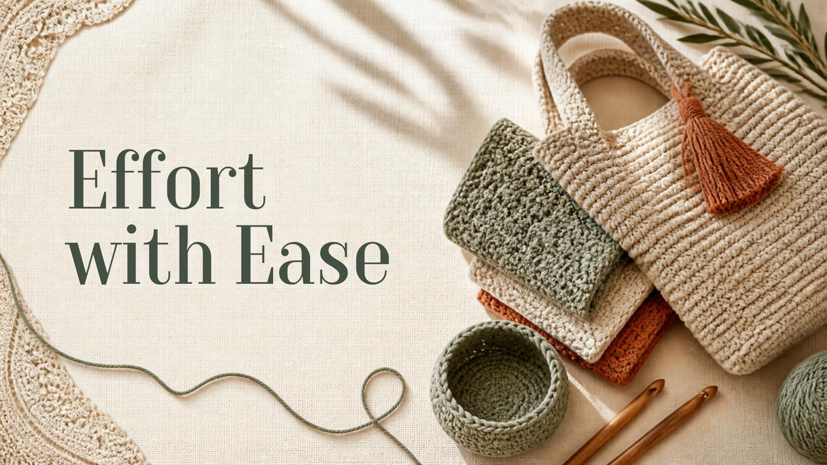 Effort with Ease: What a Yoga Retreat Taught Me About Crochet (and Christmas)