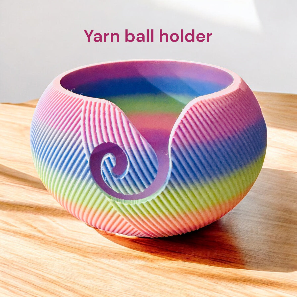 Custom 3D printed ball holder