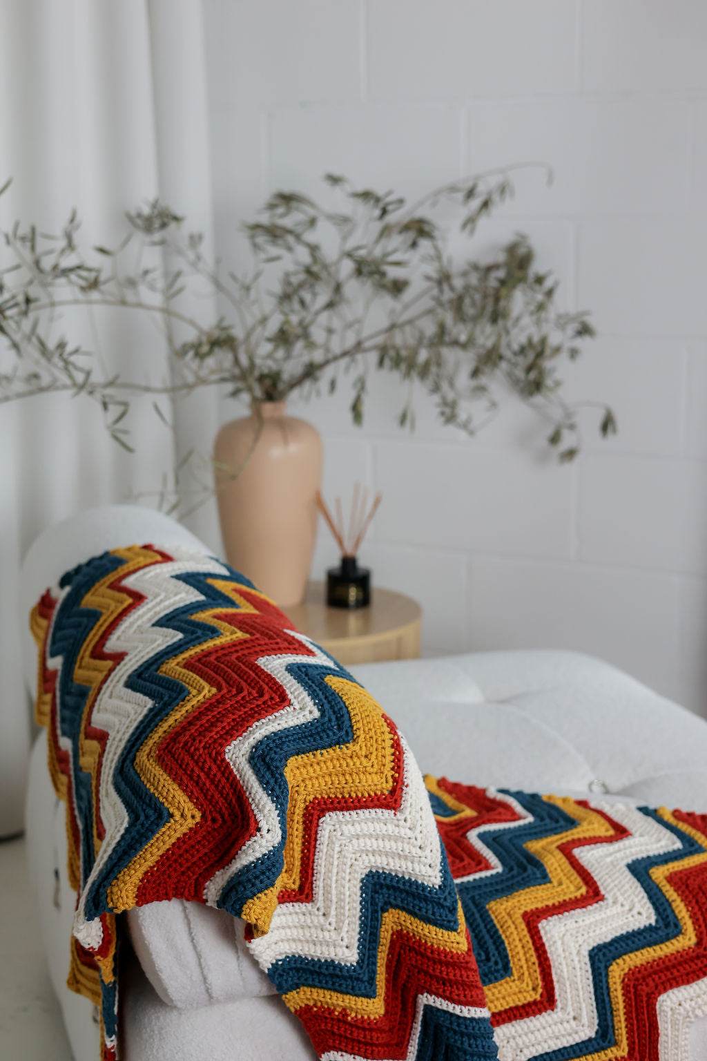 Baby Love Ripple Blanky – Crochet Baby Blanket DIY Kit for Beginners | The Hookery