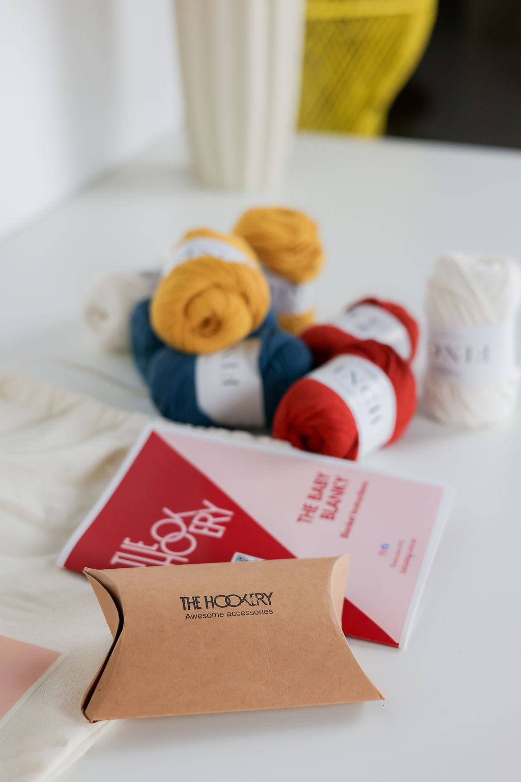 Baby Love Ripple Blanky – Crochet Baby Blanket DIY Kit for Beginners | The Hookery